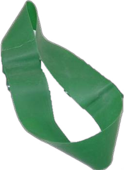 Balego™ Low-Powder Exercise Band Loop; Heavy Resistance, Green