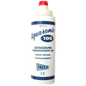 AQUASONIC® 100 ULTRASOUND GEL, 0.25 liter (8.5 oz) dispenser