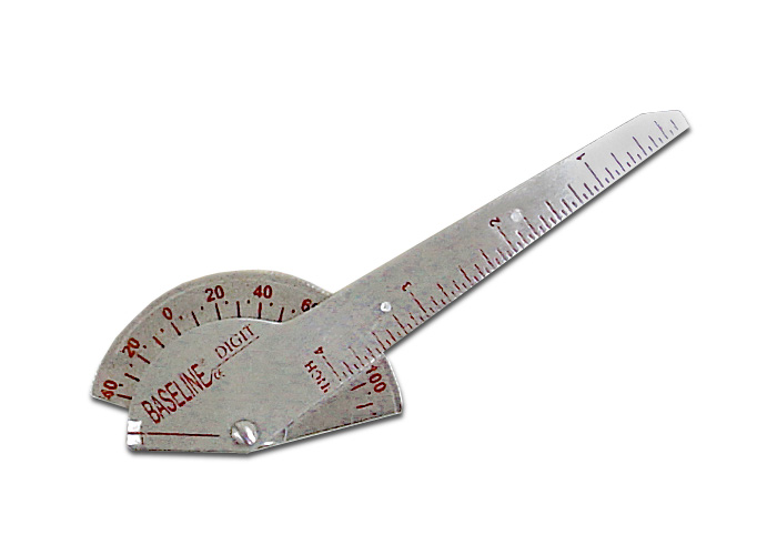 Goniometer: Stainless Steel 180° 4" (10 cm)