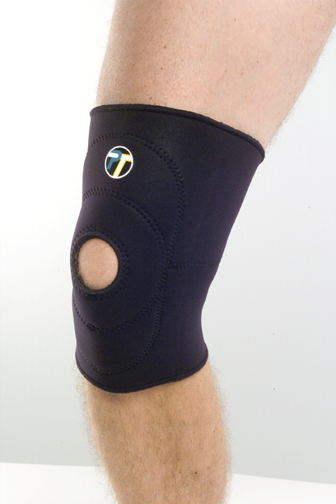 Knee Compression Sleeve - Open Knee, Small (13”-14”)